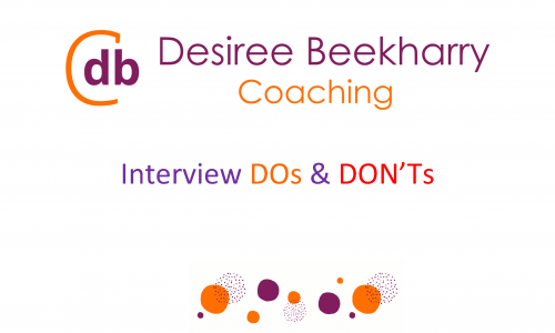 Interview DOs & DON’Ts